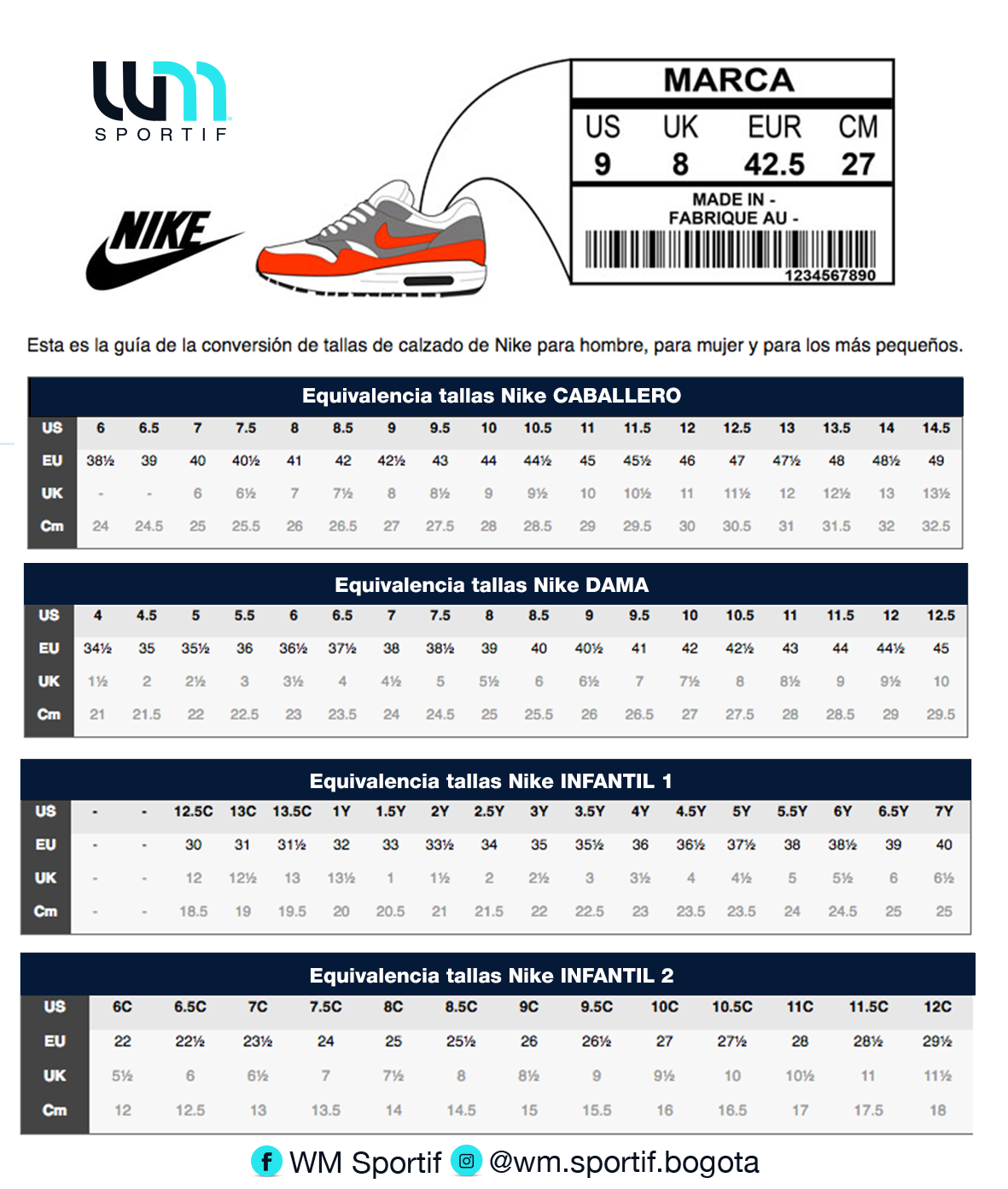 cobija Relativamente adoptar Equivalencia De Tallas Nike Shop, GET 53% OFF, sportsregras.com
